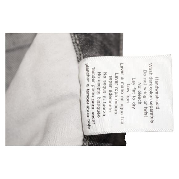 Judy Blue Skinny Jeans Gray Wash Frayed Hem Women’s Size 15/32 | Stretch Denim - Picture 5 of 6